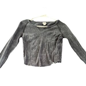 Urban Outfitters BDG Viv Spliced Notch Neck Tee Large